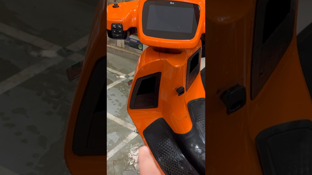 How to wash OLA Electric scooty at home😳