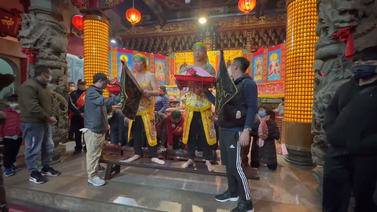 金門新頭伍德宮蘇府王爺-新市忠義廟進桶盤送天公