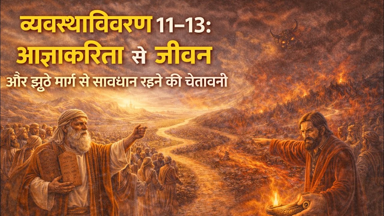 परमेश्वर से प्रेम करो और धोखे से बचो | व्यवस्थाविवरण अध्याय 11–13 | study hindi bible | hindi vachan