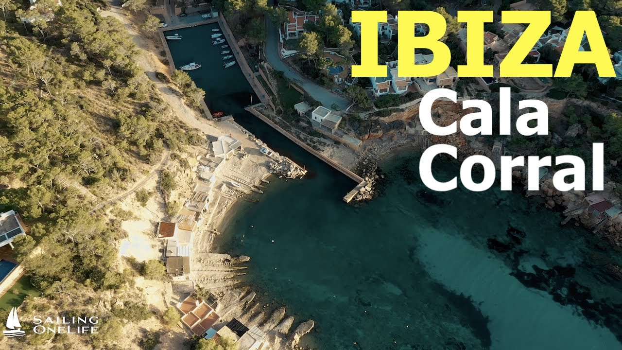 Ibiza's smallest port - Cala Corral