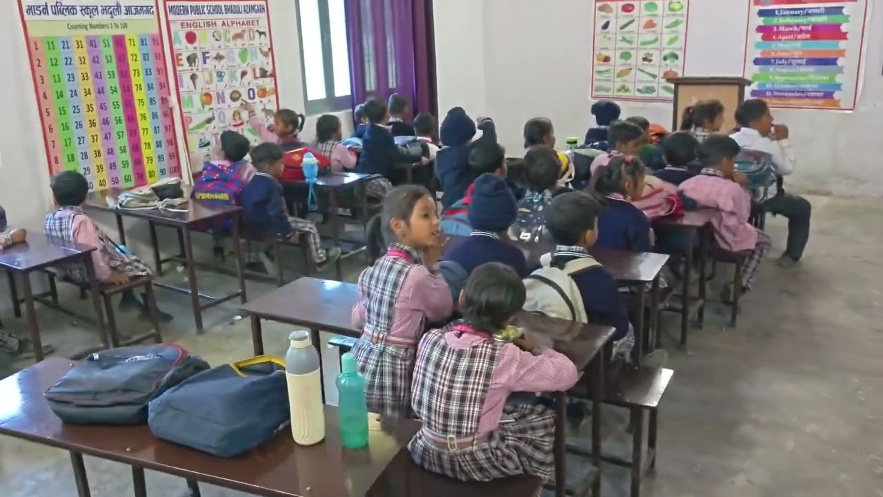 Because every lesson doesn’t need a textbook 😉📖#azamgarh #school #activity 