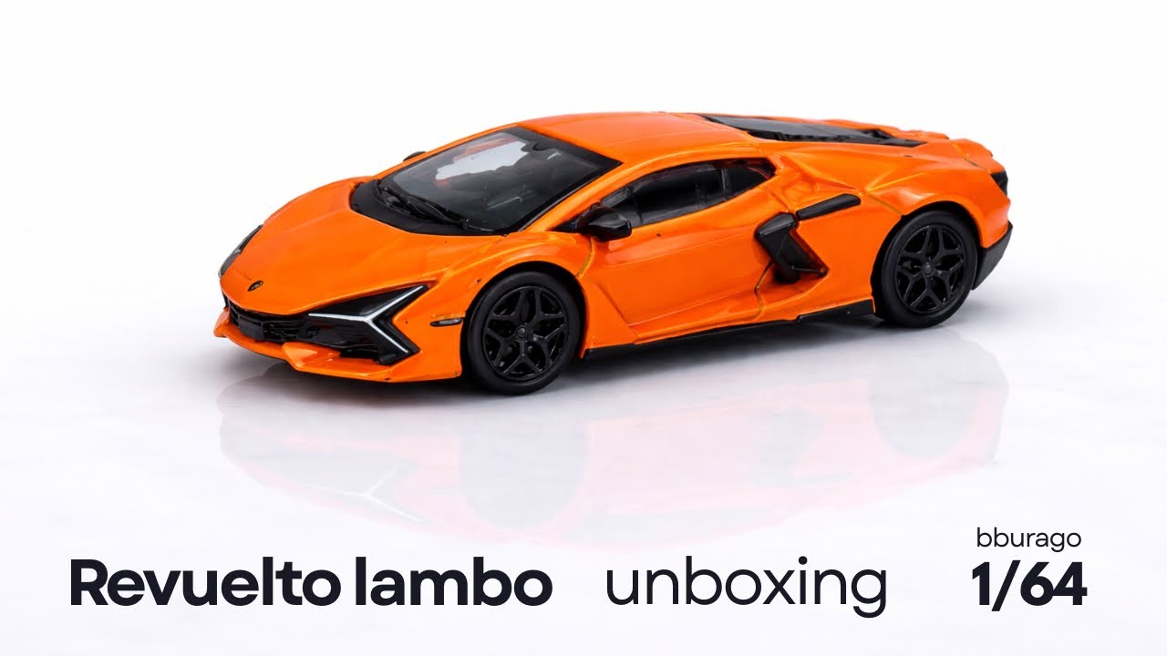 1/64 Lamborghini REVUELTO diecast by bburago