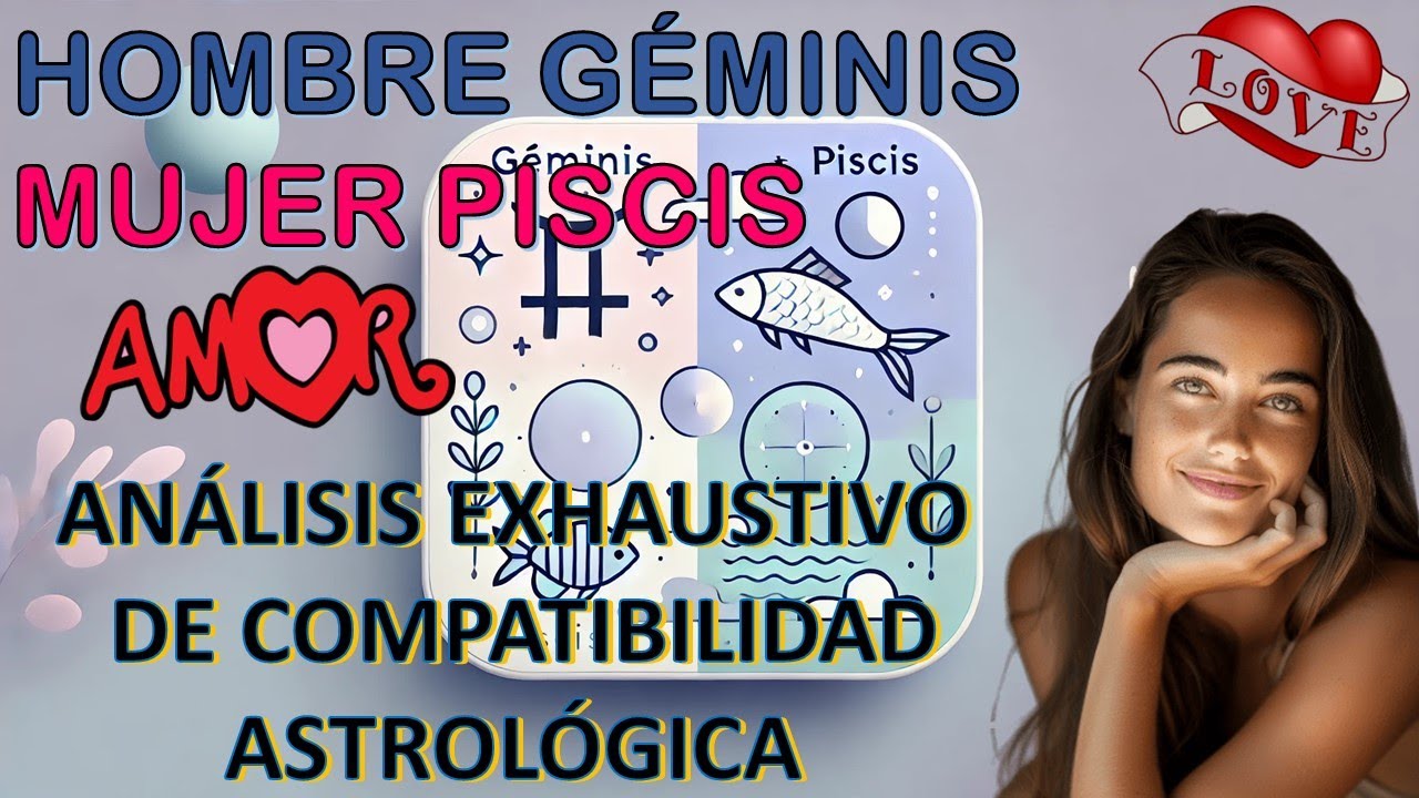 Hombre Géminis y Mujer Piscis: Análisis Detallado de Compatibilidad Astrológica