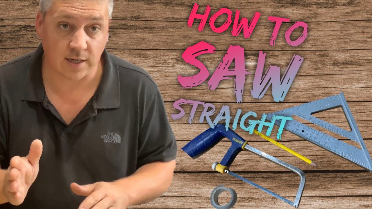 DIY skills | HOW TO saw STRAIGHT with DADSKILLZ