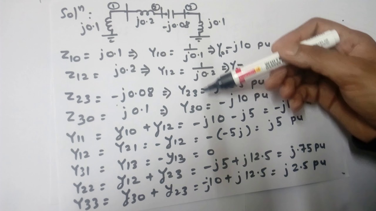 Load flow studies (problem and solution)