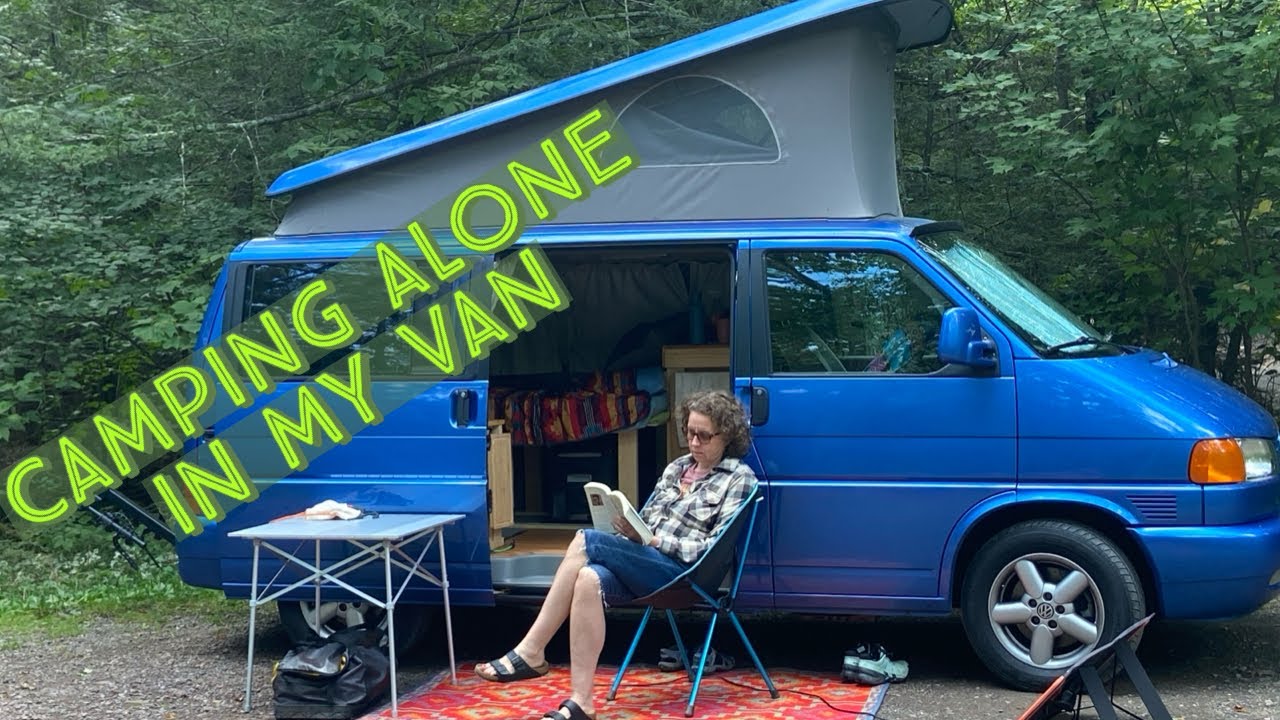 Solo Woman Day in the Life Camping | Volkswagen Eurovan Westfalia Van | North-South Lake Catskills