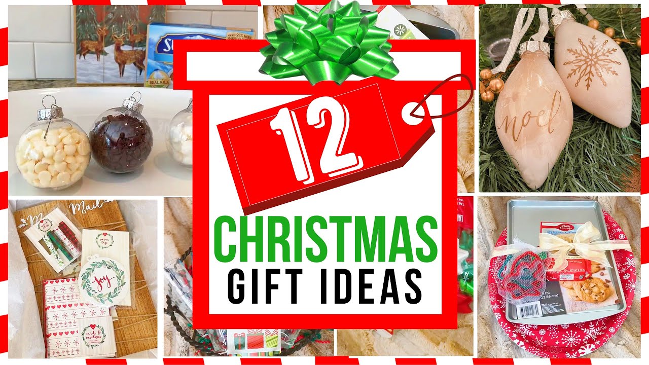 🎁12 EFFORTLESS & AFFORDABLE Christmas GIFTS Anyone Will LOVE! Christmas Present Ideas 2020