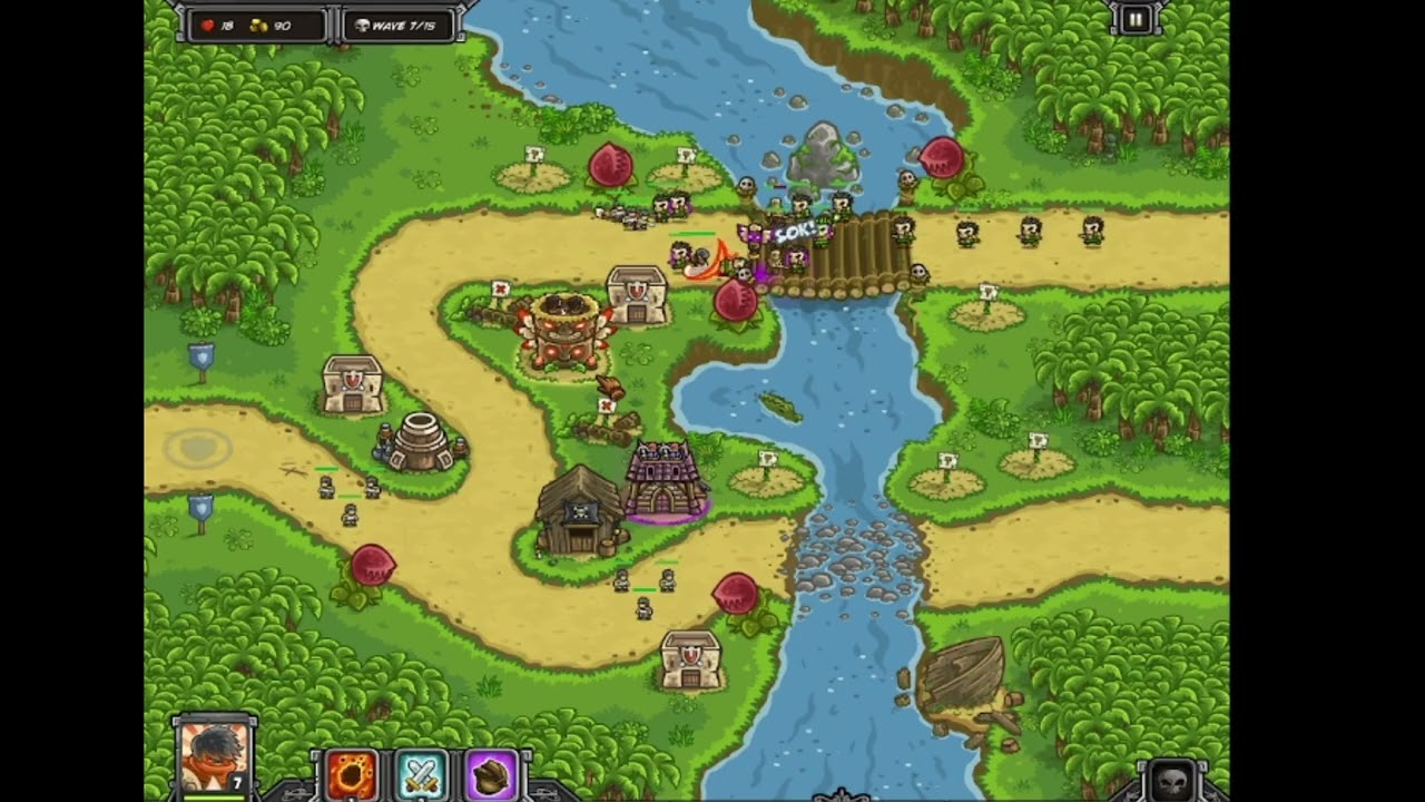 Kingdom Rush Full achievement challenge Part.5