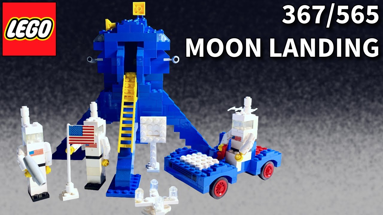 LEGO 367/565 Moon Landing from 1975!