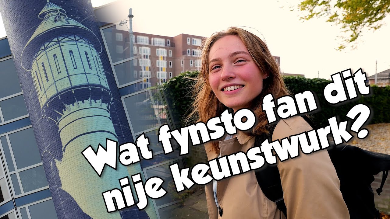 Nieuw kunstwerk in Leeuwarden