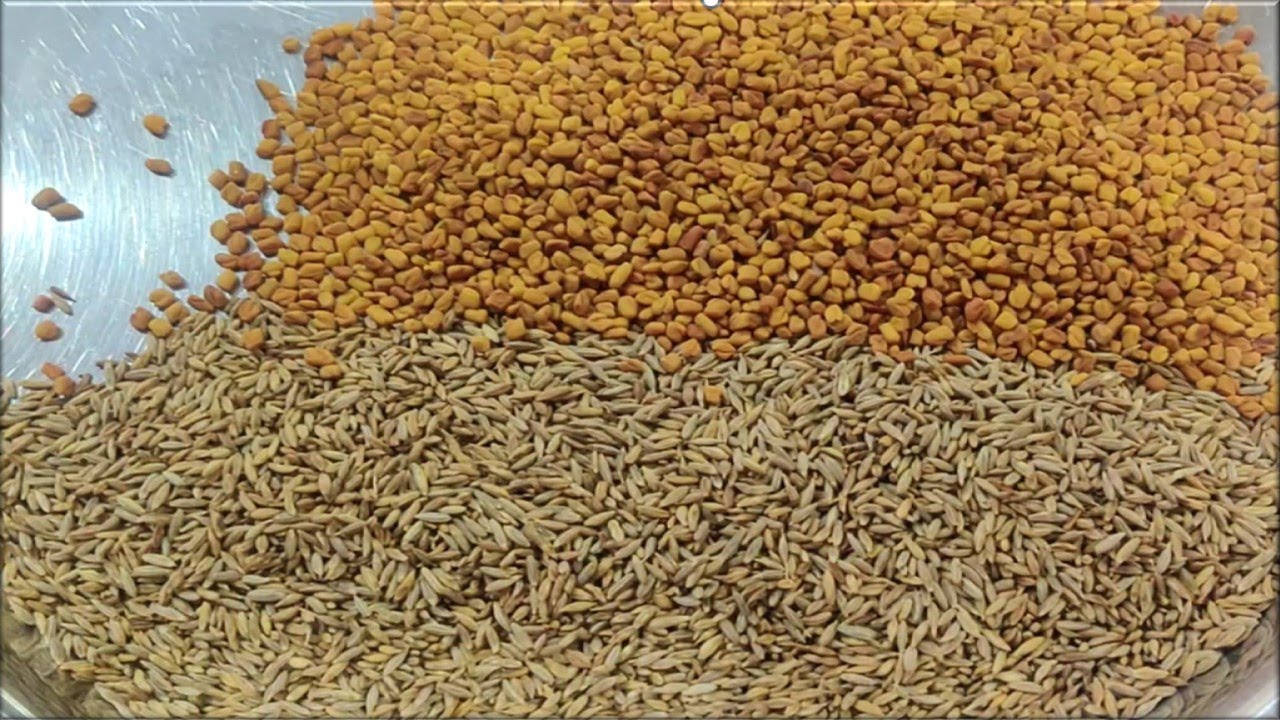 ఇంట్లో తయారు చేసుకున్న జీలకర మెంతుల పొడి | Cumin and Fenugreek Seeds Powder😋🤩👌👍👍👌