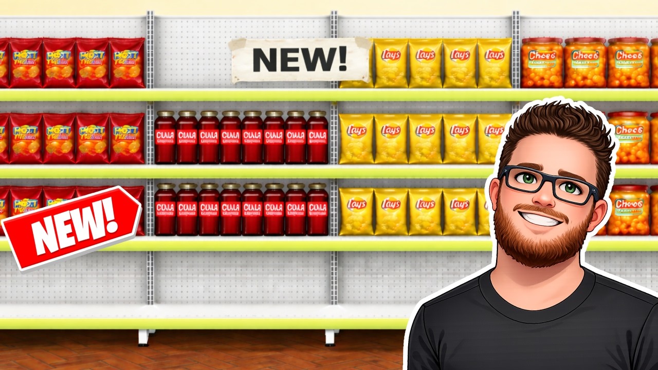 STOCKING NEW FOOD ITEMS & PROFITS SKYROCKET! 💰| Supermarket Simulator EP. 18