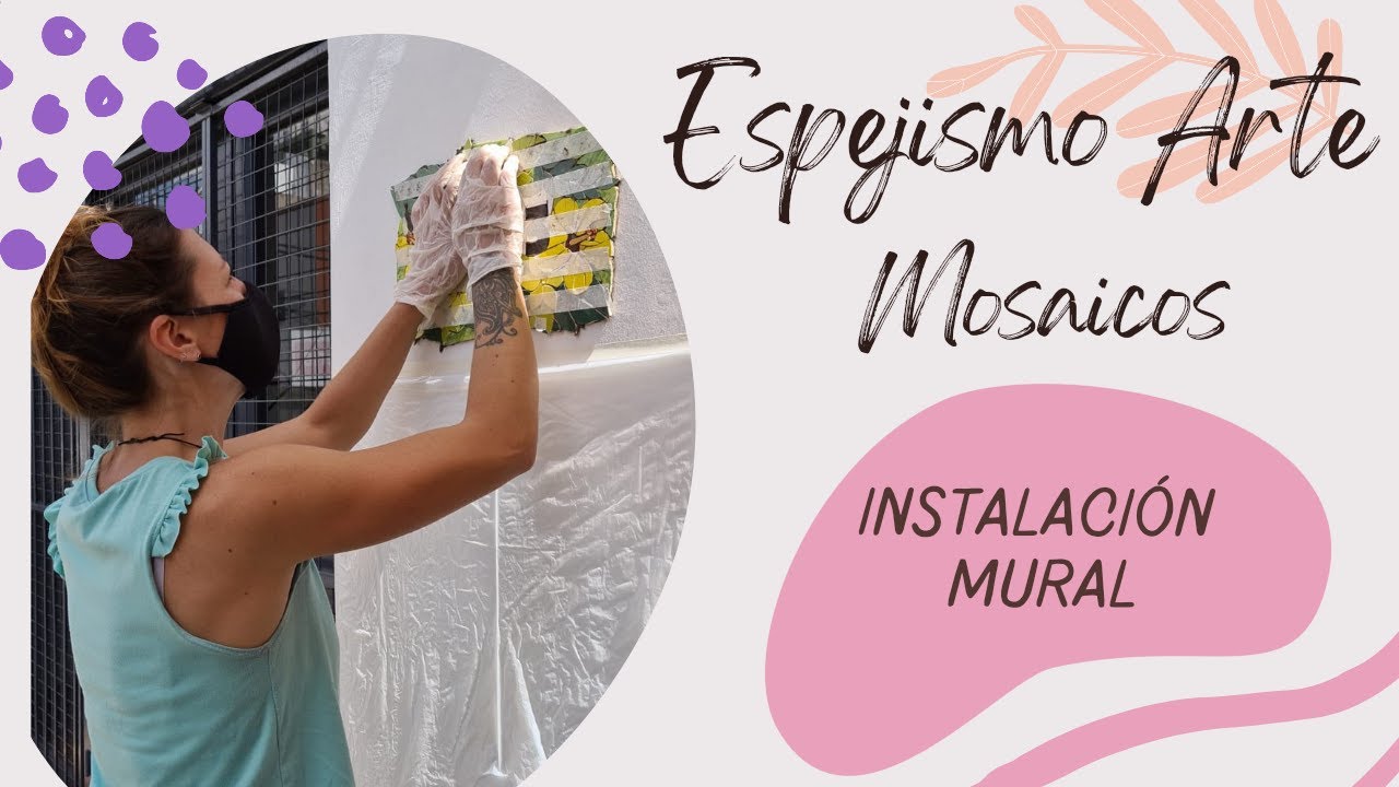 MURAL EN MOSAICO : proceso e instalación !