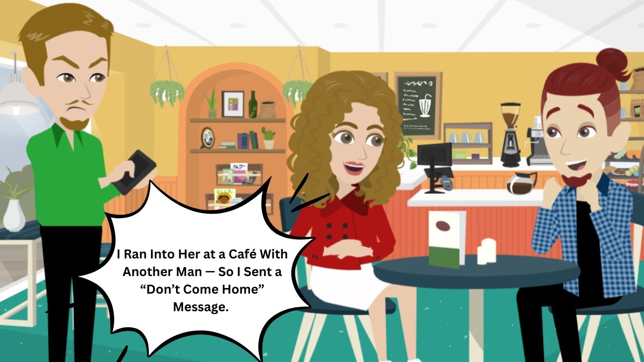 I Ran Into Her at a Café With Another Man — So I Sent a “Don’t Come Home” Message.