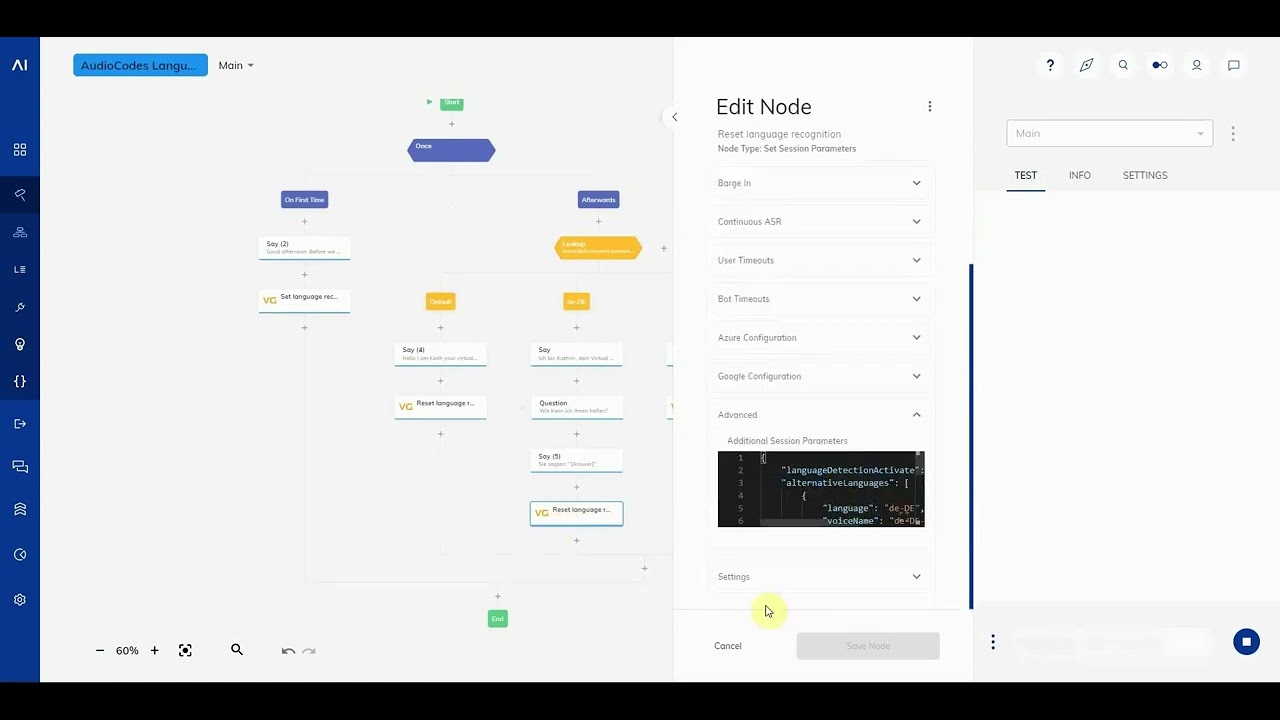 Multilingual Voice Services using Language Recognition