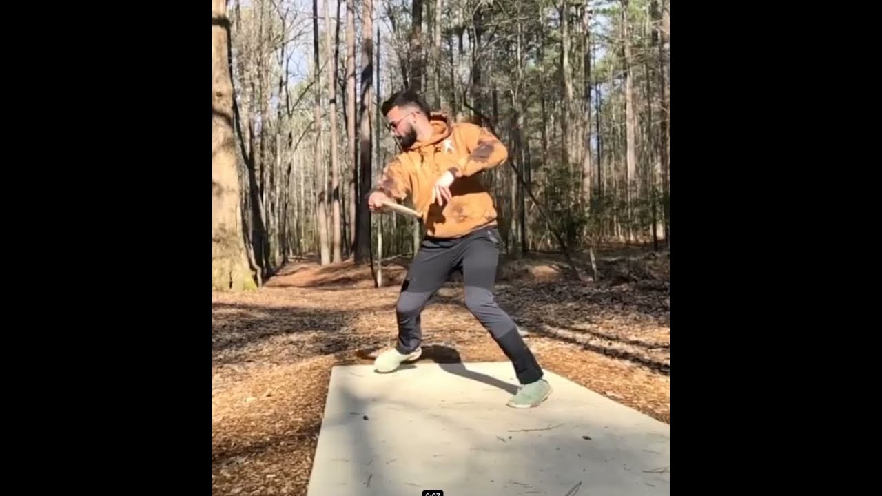 Drew Gibson One Foot Balance, Stride and Rotation SPIN AND THROW