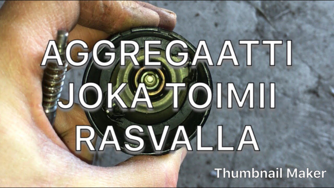 AGGREGAATTI JOKA TOIMII RASVALLA