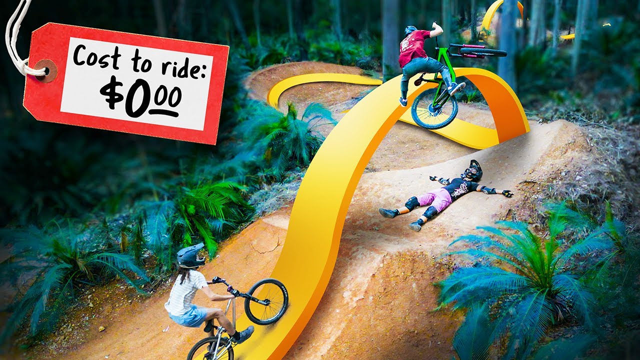 New trails worth $4.3M. Except we're too scared to ride them...