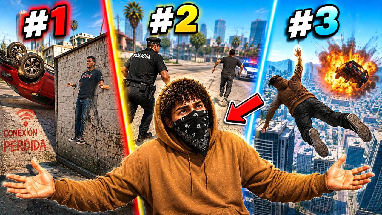 Entré a 3 SERVERS más ANTIROL de GTA RP Argentina