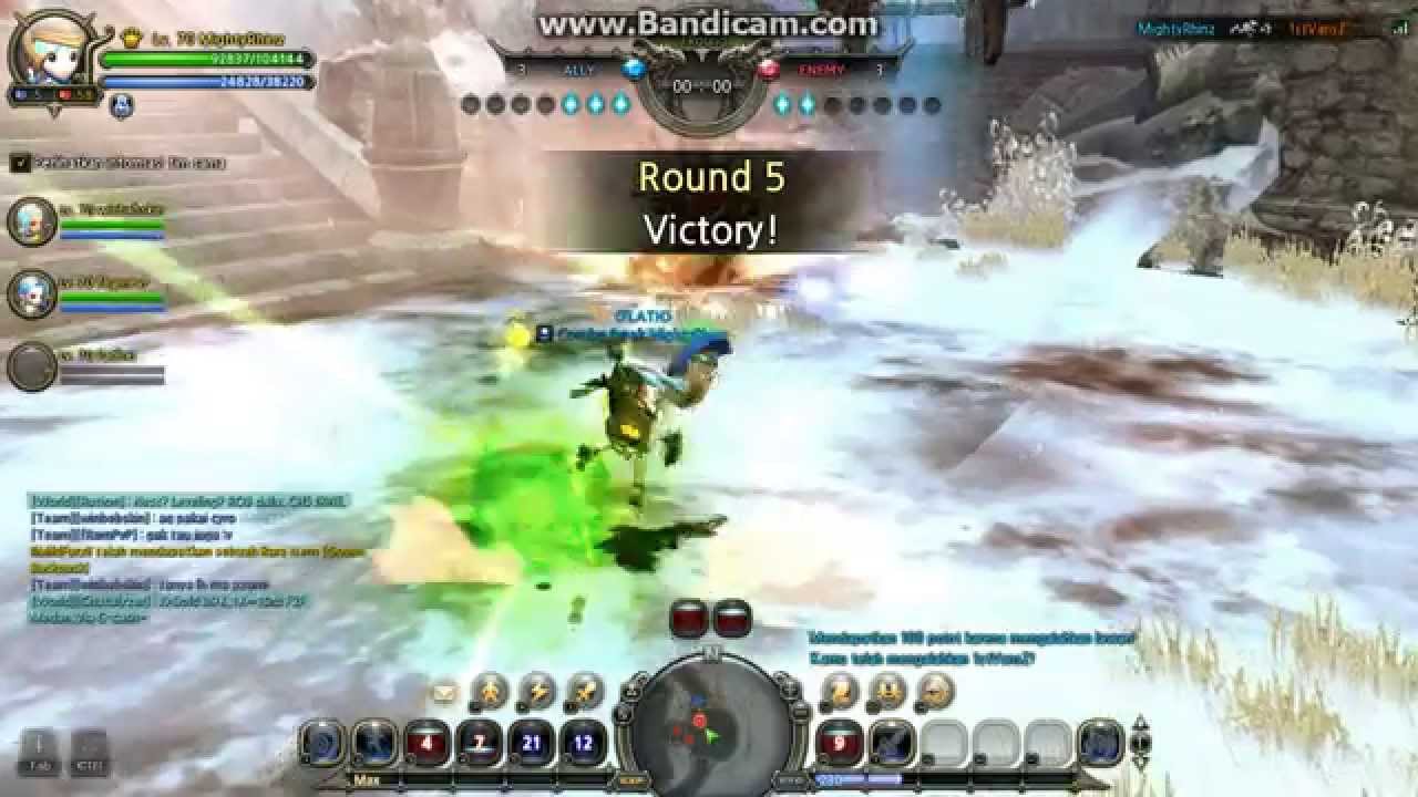 Dragon Nest INA [PVP] - Adept Skill Combo vs Majesty
