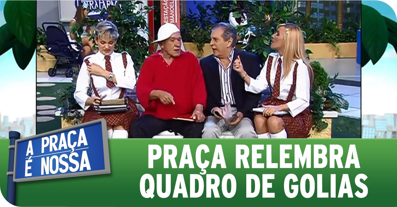 A Praça É Nossa (28/01/16) - Praça relembra quadro de Ronald Golias
