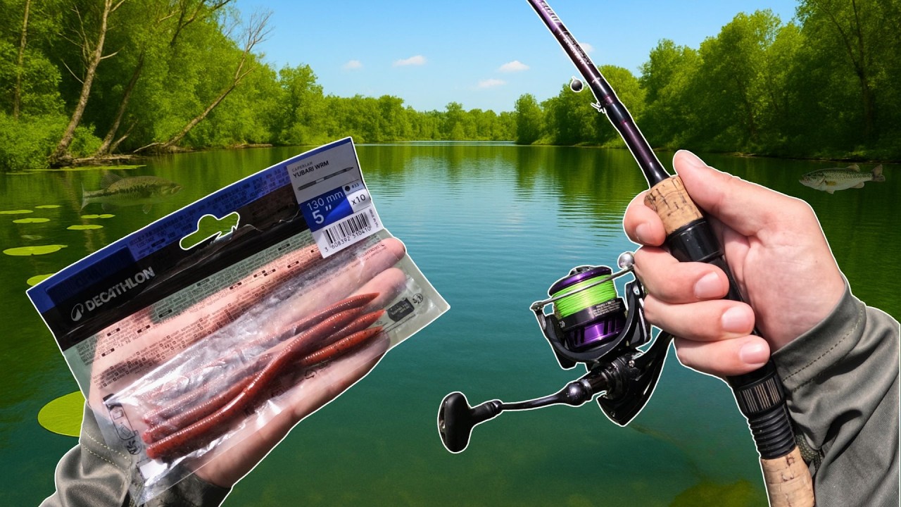 Ce NOUVEAU LEURRE de P&Ecirc;CHE  de DECATHLON ➡️ EFFICACE?