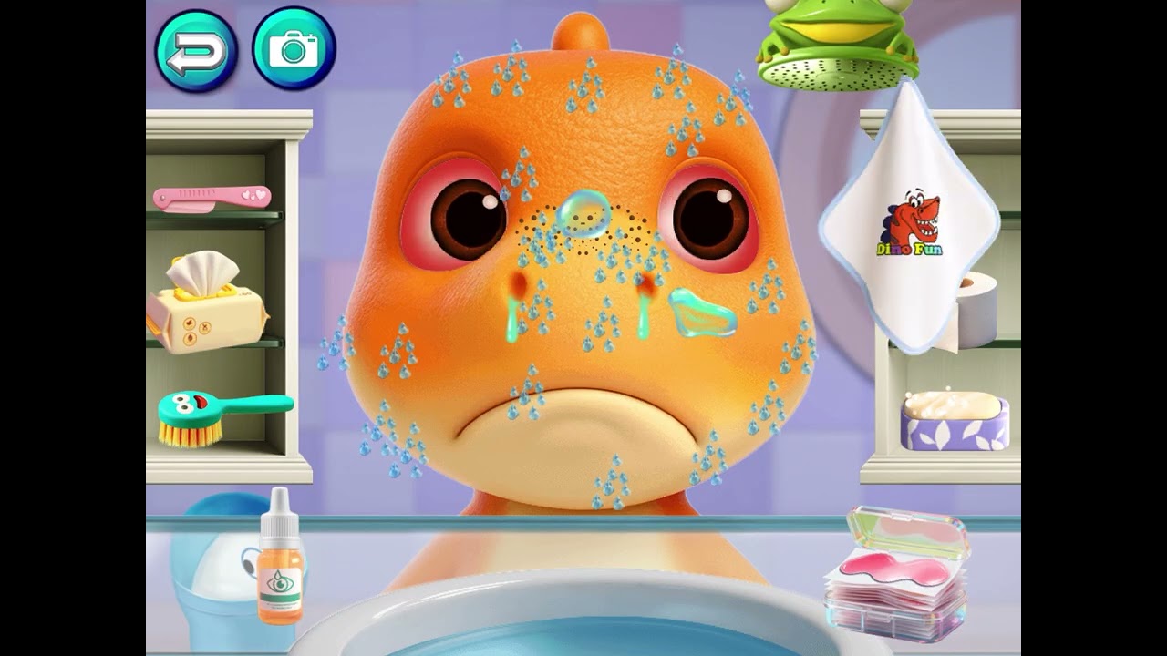 So Satisfying Animal Face Wash Game 🧼✨ Cleaning Makeover Gameplay #satisfying #gaming #cleaning