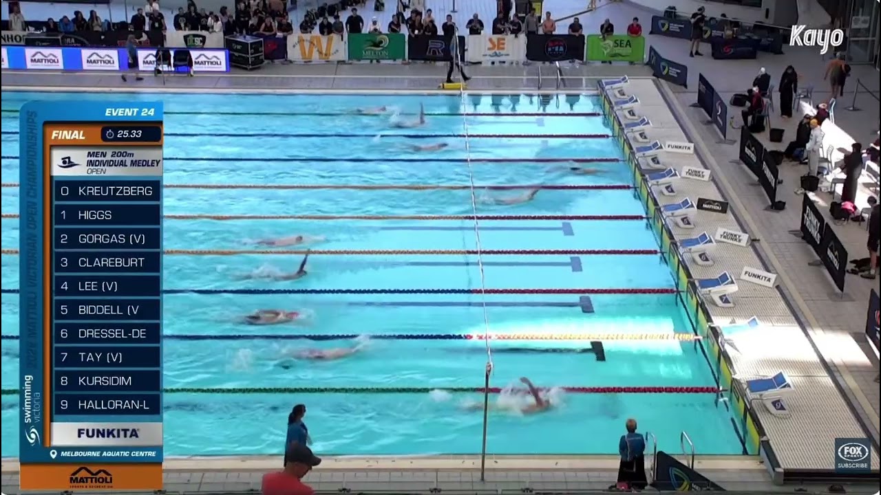 SAM HIGGS 200m IM VIC State Open Final 2026