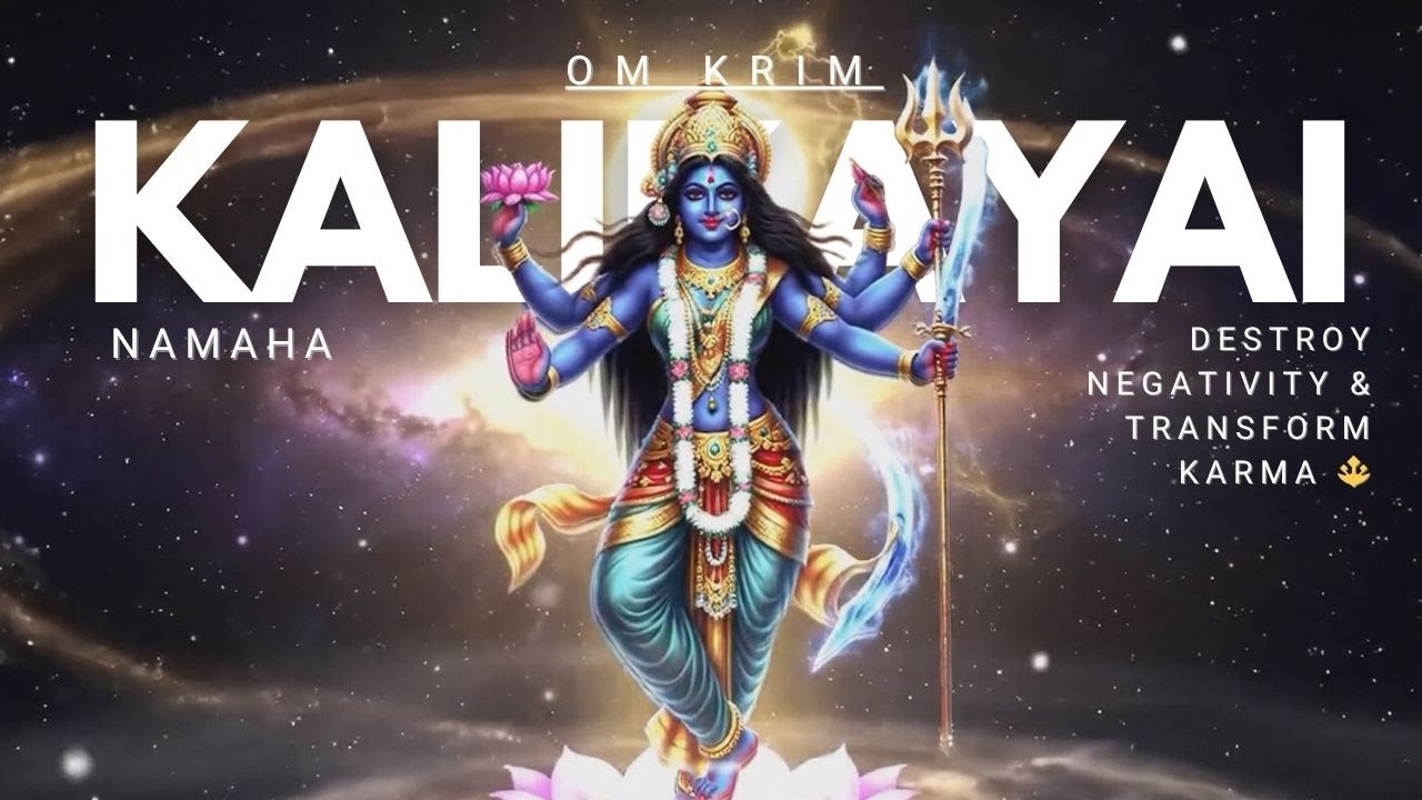 Kali Mahamantra | Om Krim Kalikayai Namah | Destroy Negativity & Transform Karma 🔱 #kalimantra #kali