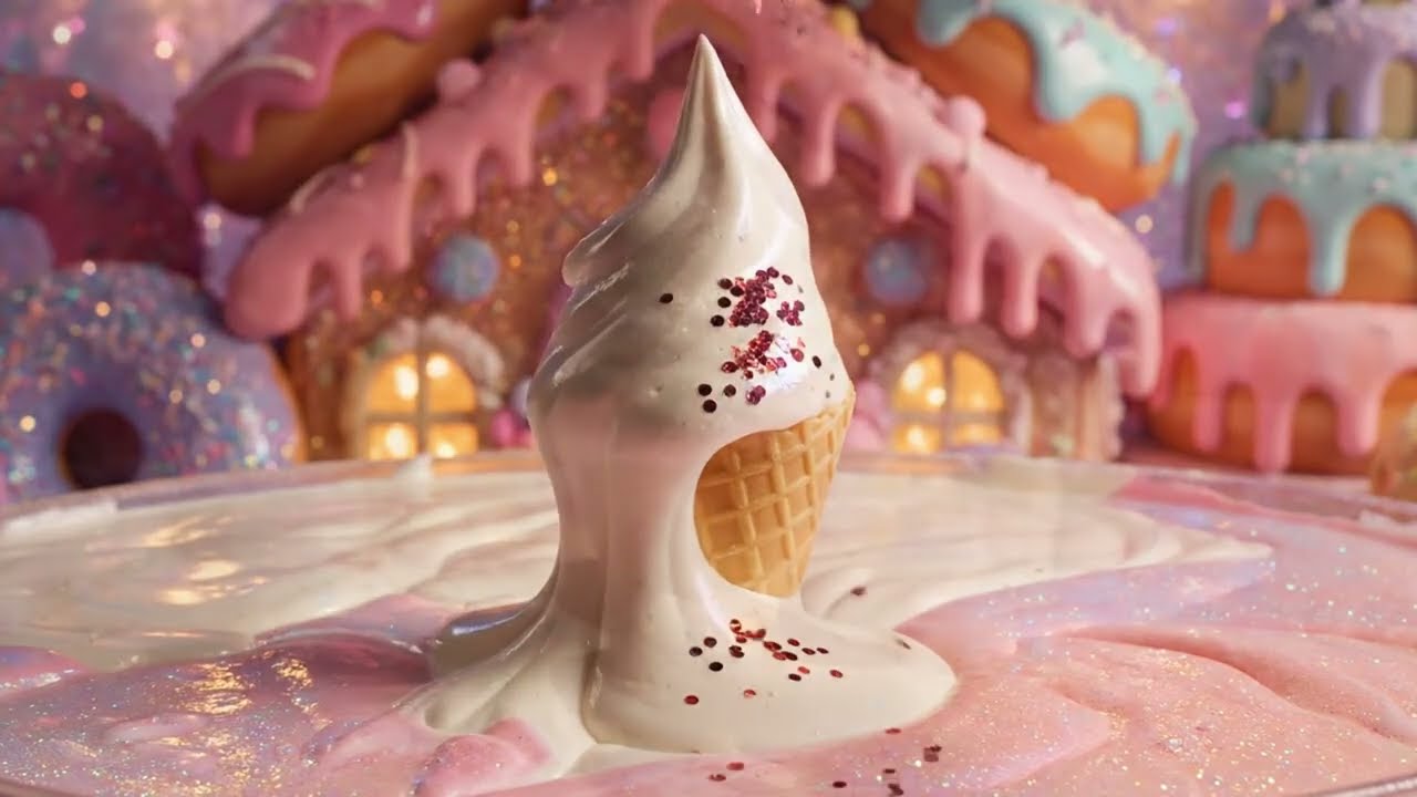 ASMR Donut Cake House 🍩🏠 | Satisfying Cake Cutting Sounds | No Talking
