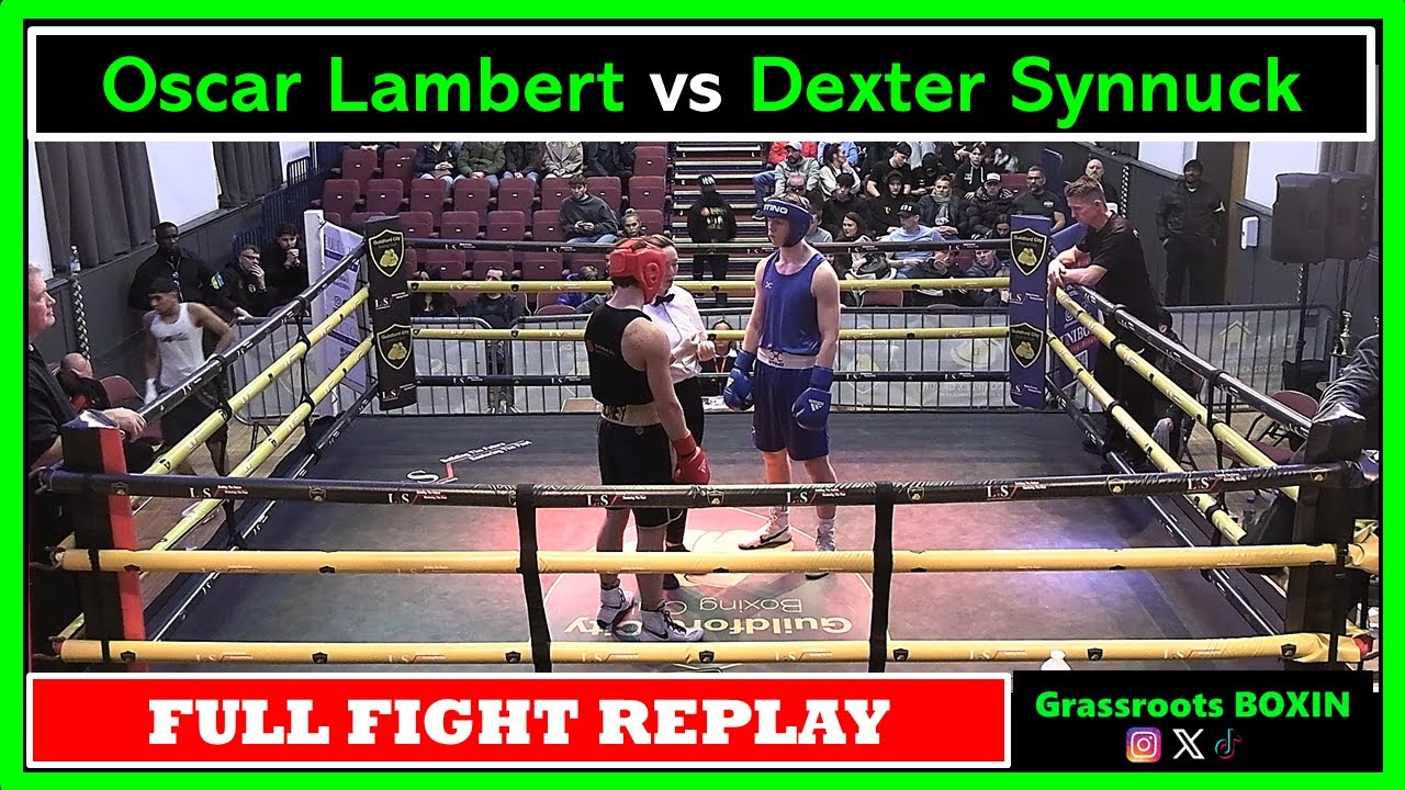 Oscar Lambert vs Dexter Synnuck - FULL FIGHT - Guildford City Boxing Club Home Show (01/02/2026)