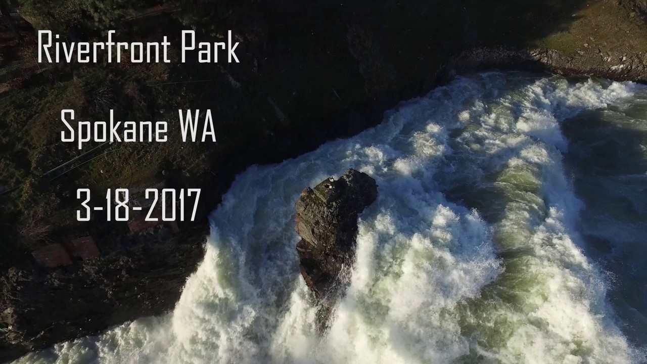 The Incredible Raging Spokane River in 4k