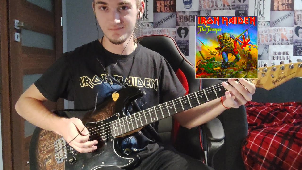 Iron Maiden - The Trooper (Guitar Cover by Balázs Csőke)