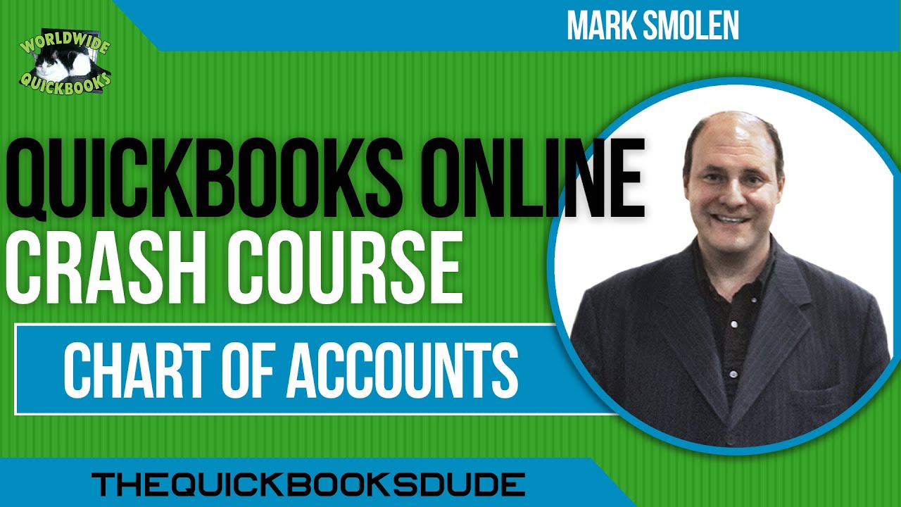 Схема счетов онлайн-ускоренного курса QuickBooks