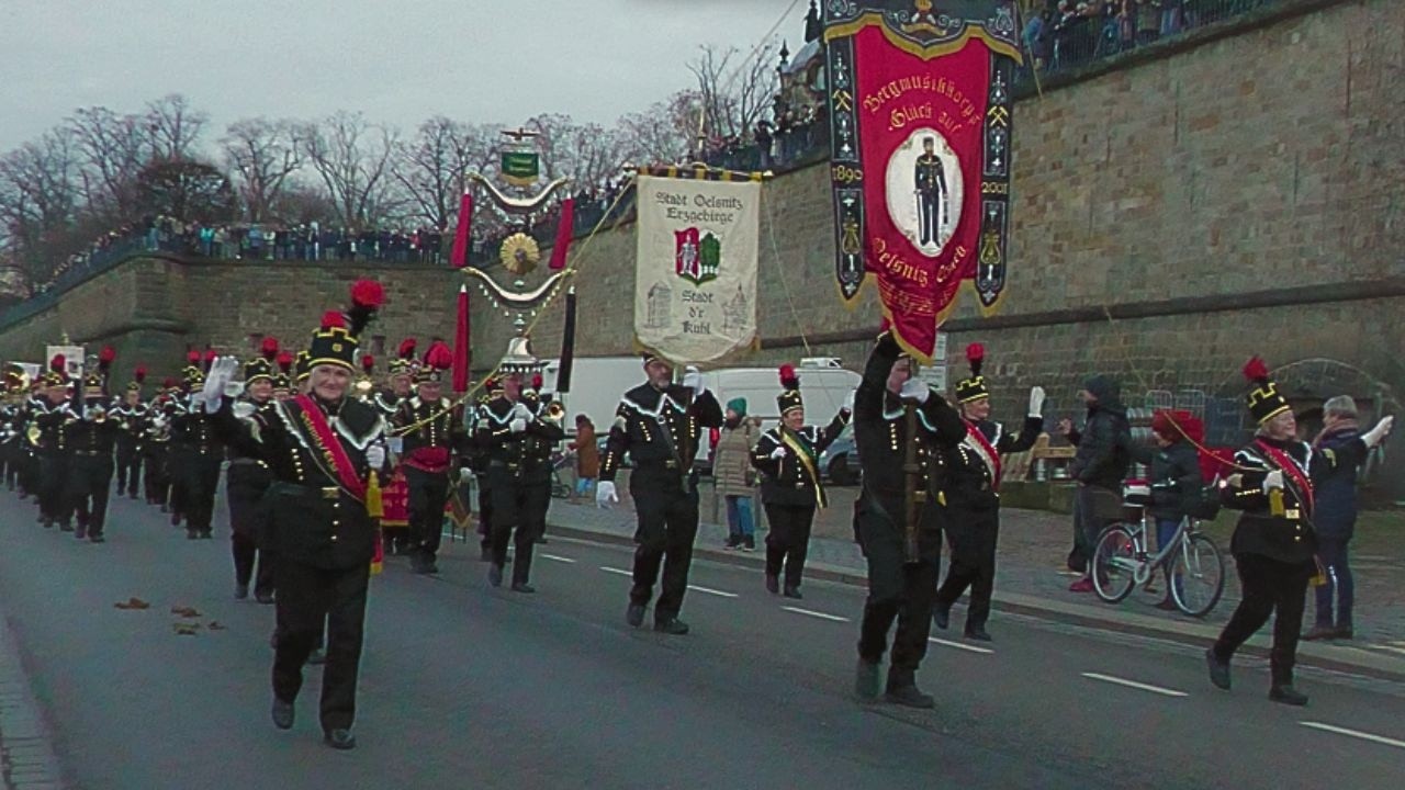 Bergparade zum 591. Dresdner Striezelmarkt 20.12.2025
