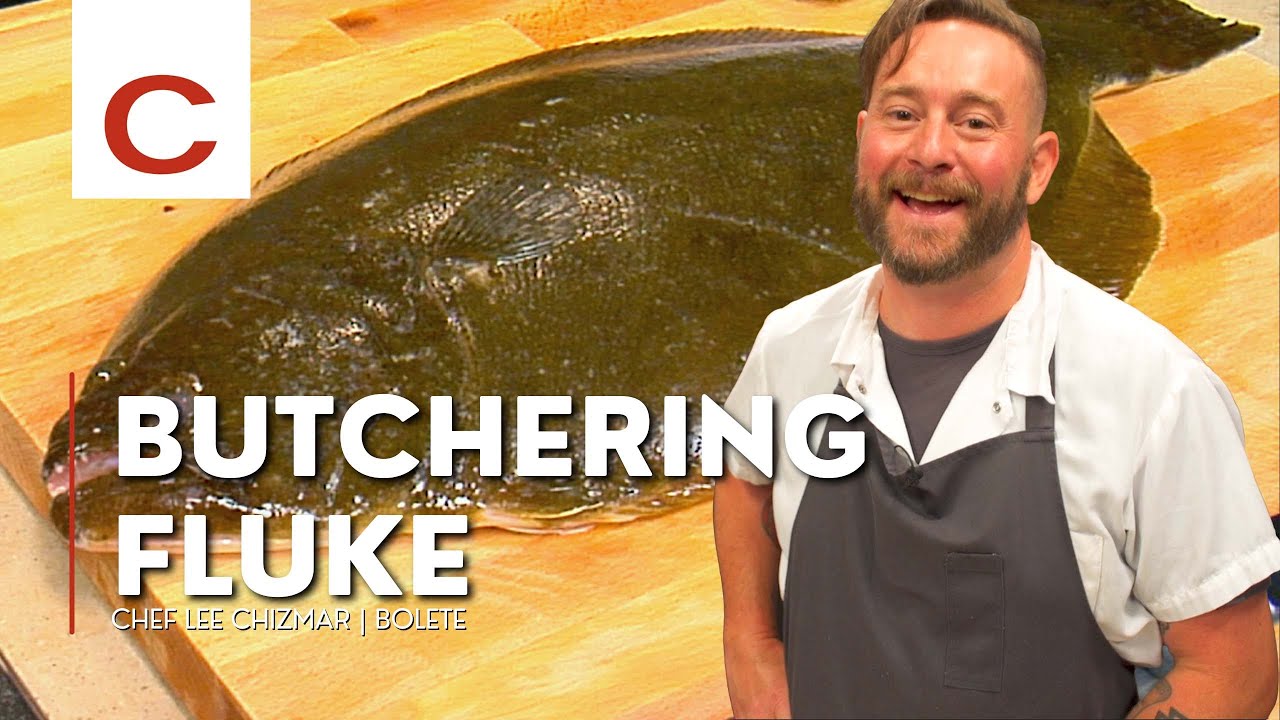 Butchering Fluke | Chef Lee Chizmar | Tips & Techniques