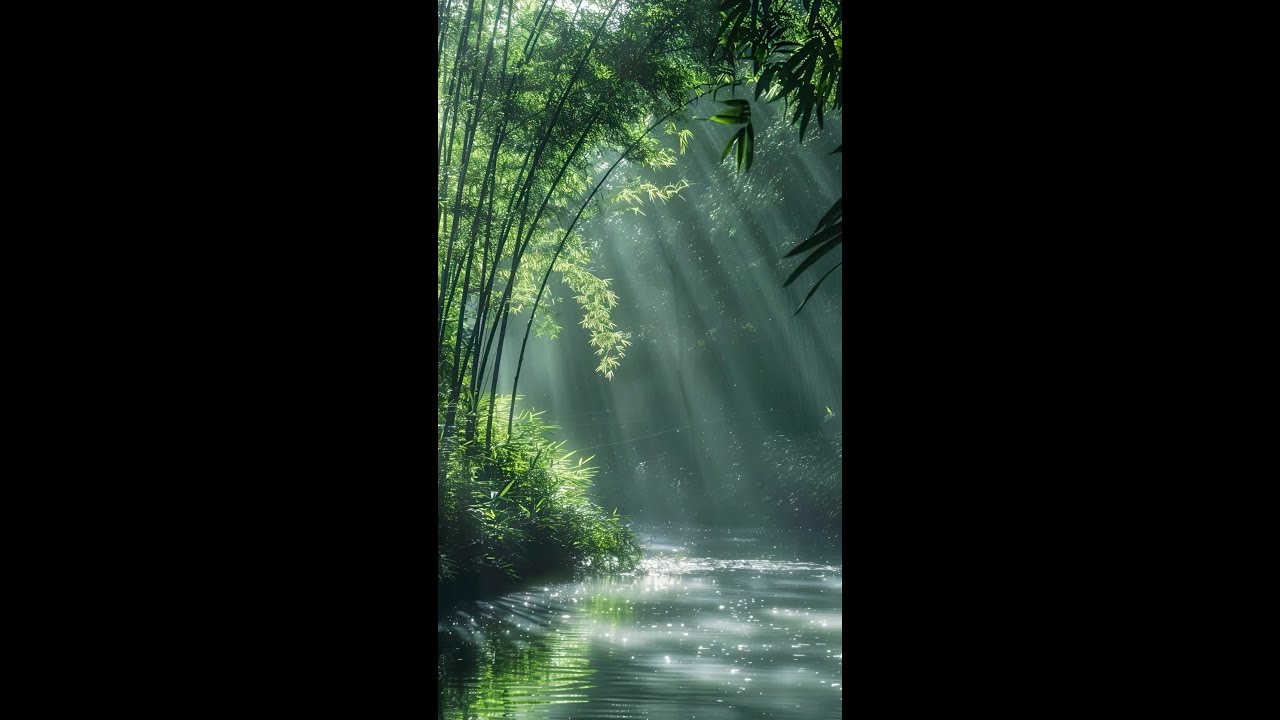 a Relaxing sound of rain, healing music, sleep music صوت المطر المريح هيلينغ الموسيقى النوم