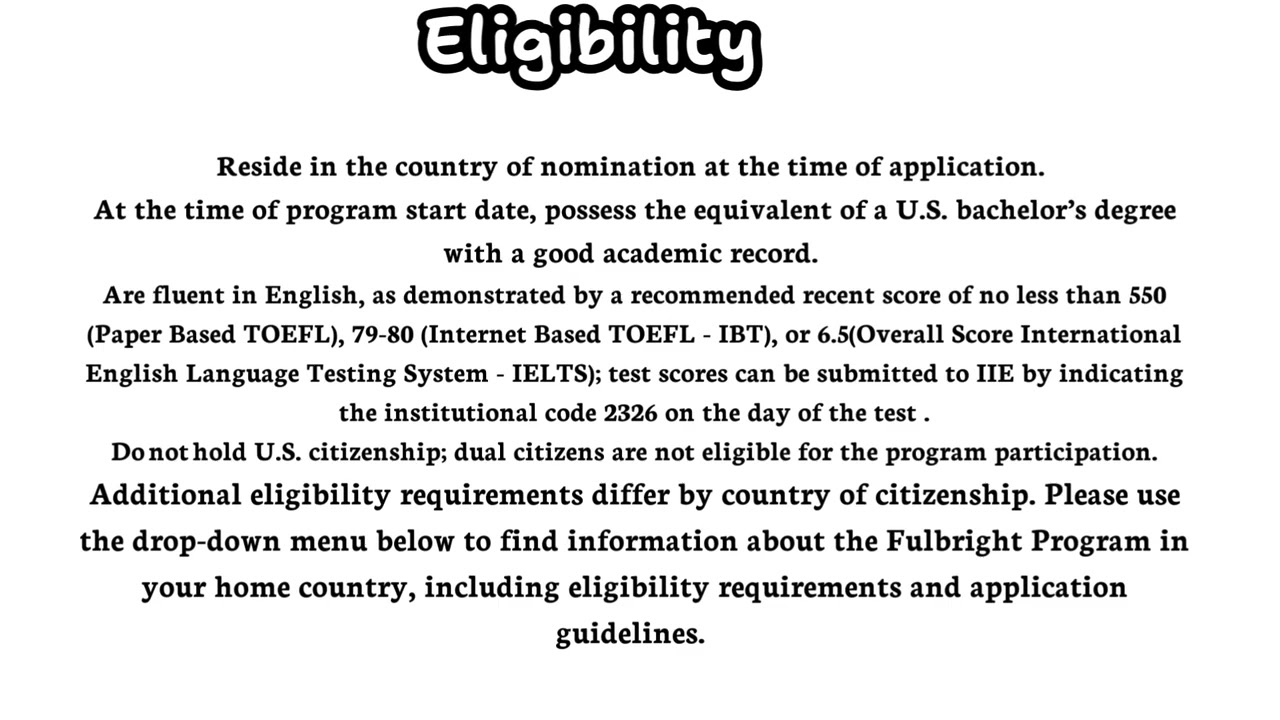 #facts #unlockyourpotential#how to apply for for scholarships #fulbright 