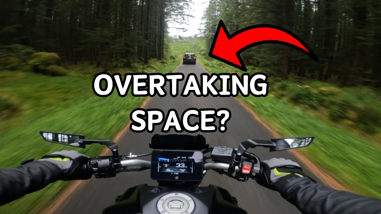 Speed Run | Lough Navar Forest | MT-07 POV | RAW SOUND