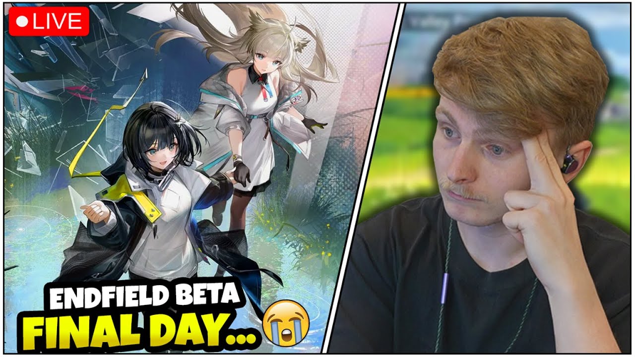 🔴ENDFIELD BETA LAST 24 HOURS🔴ANSWERING ALL QUESTIONS🔴GACHA NEWS🔴JOIN NOW🟣LIVE ON TWITCH🟣