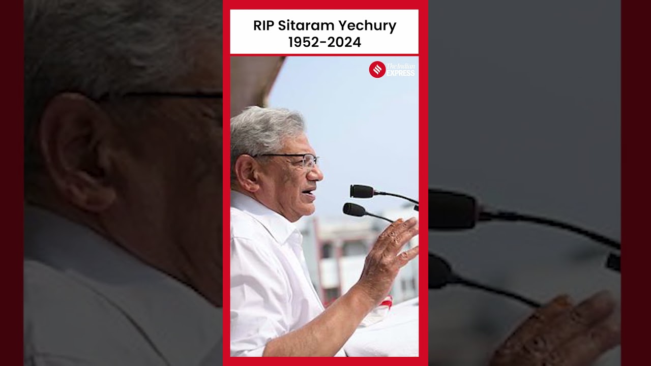 CPI(M) General Secretary Sitaram Yechury Passes Away At 72