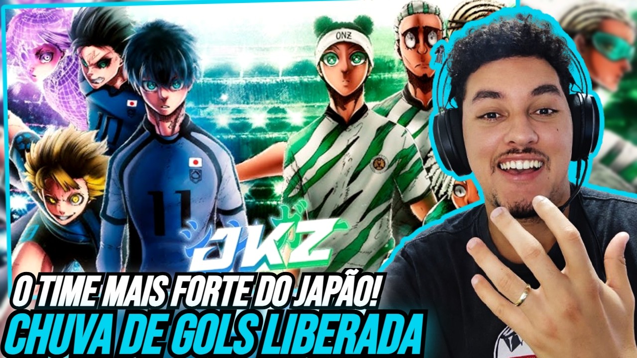 REACT JKZ 🔥 | Nigeria vs Japão (Blue Lock) | Mundial SUB-20 #1