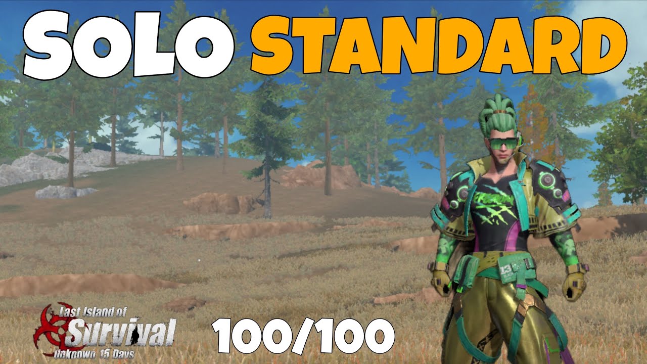 É ASSIM A JORNADA DE UM PLAYER SOLO EM UM SERVIDOR PADRÃO LOTADO NO LAST ISLAND OF SURVIVAL 
