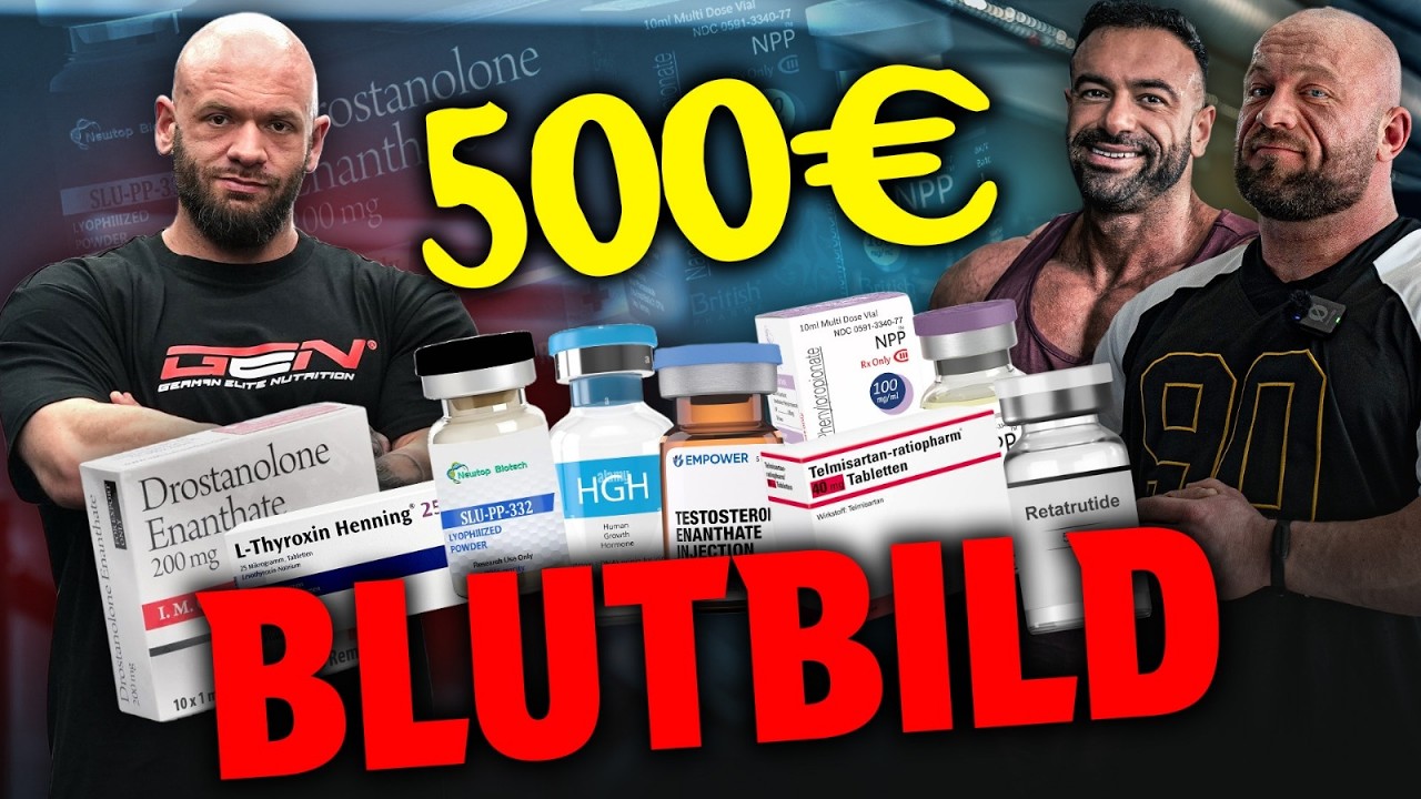 1.400mg Steroide - DAS passiert wirklich! (Blutbild Analyse)