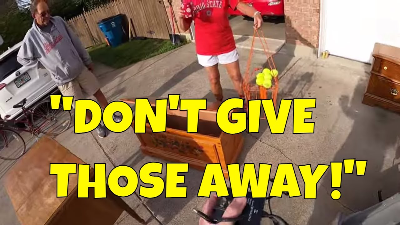 I Caused an Argument at Their Garage Sale