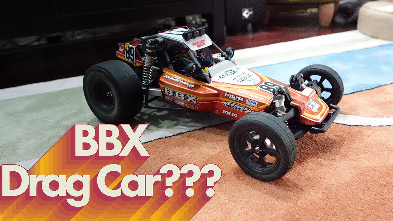 BBX Drag Car? 1st Attempt at a speed run... Ends badly LOL