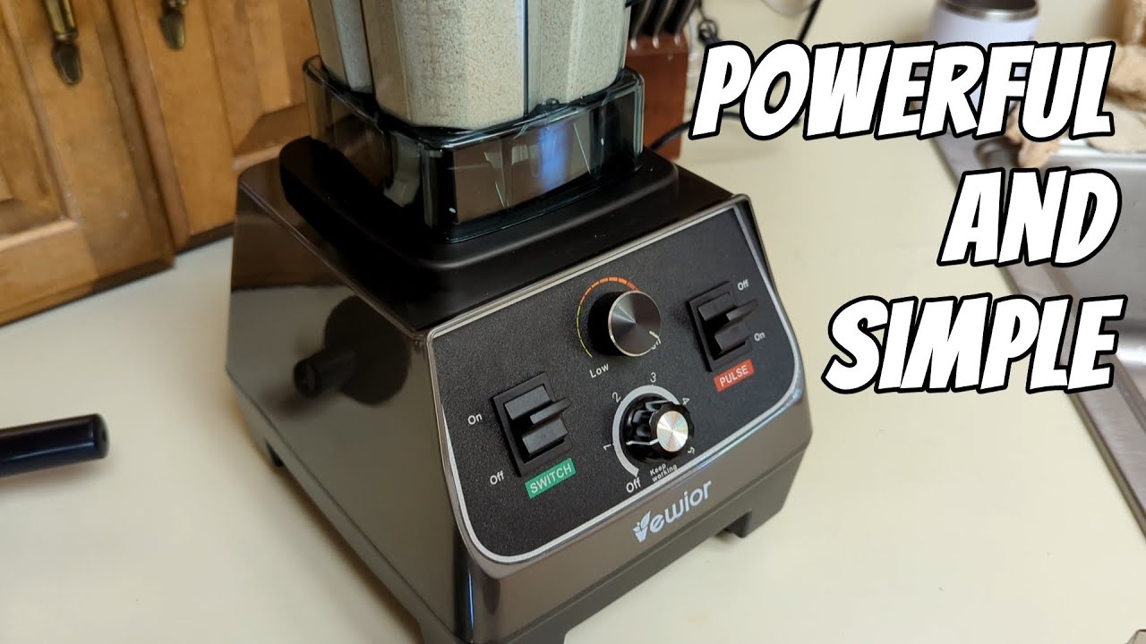 Need a blender with a ton of power? Check out this VEWIOR 2200W Blender.
