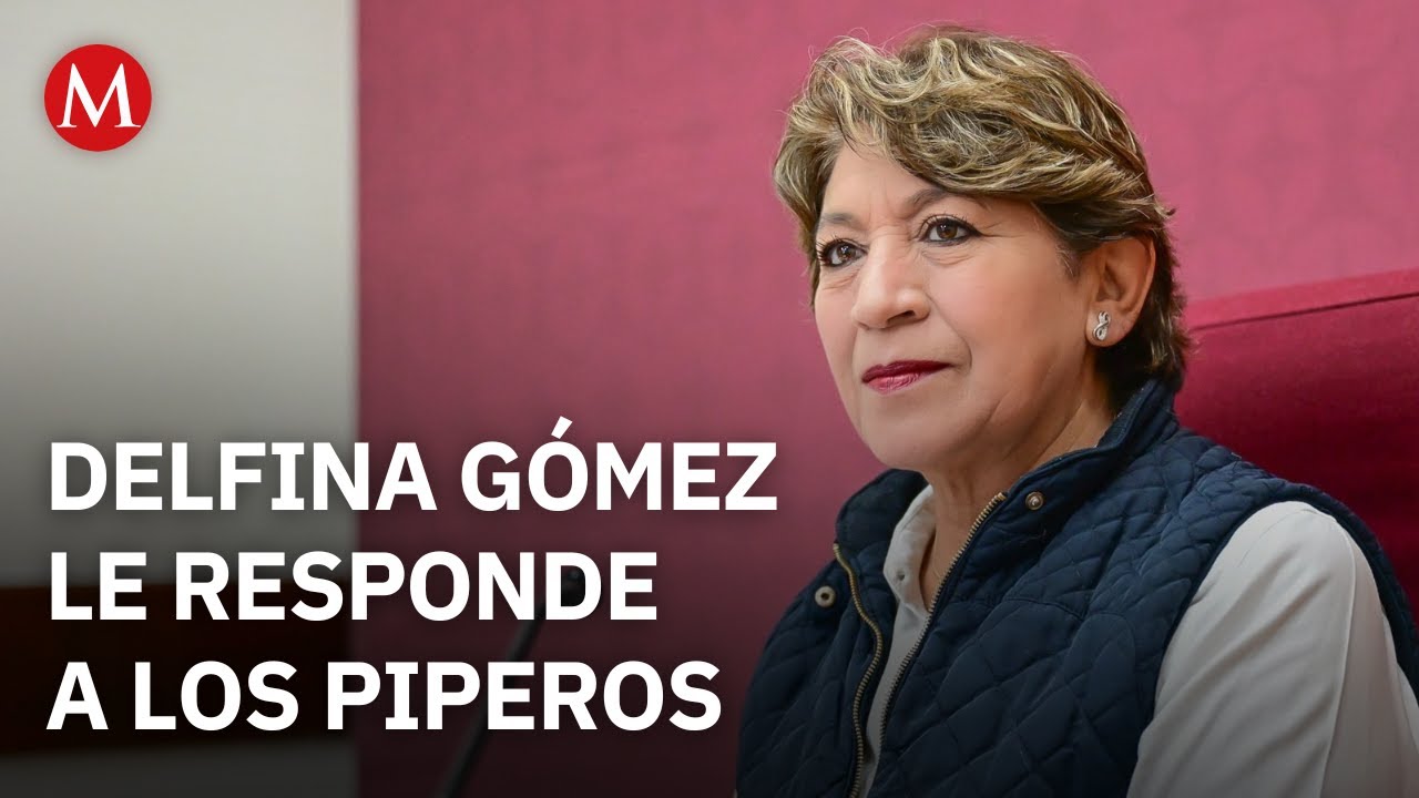 Gobernadora del Edomex defiende la Operaci&oacute;n Caudal y afirma que no es una cacer&iacute;a