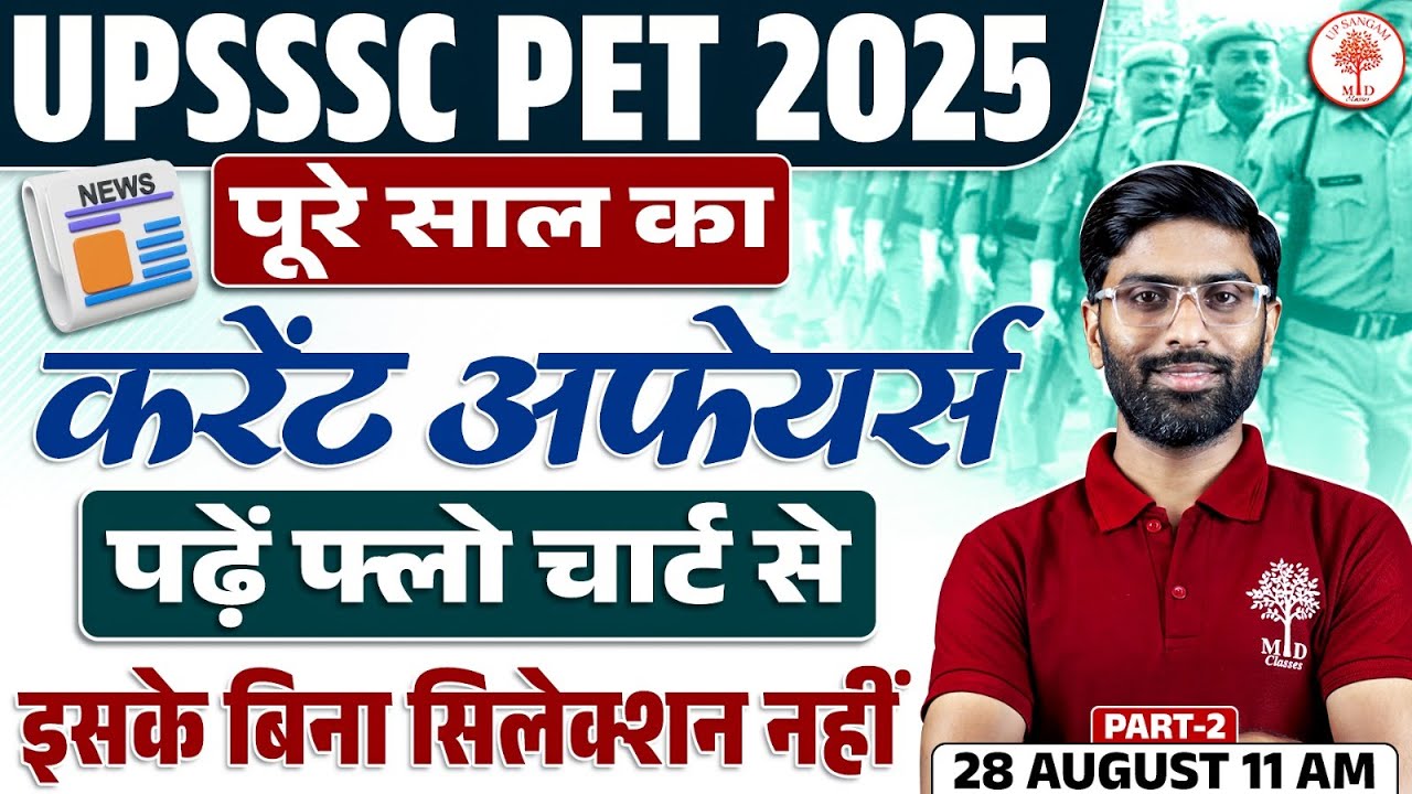 UPSSSC PET CURRENT AFFAIRS 2025 | UPSSSC PET CA 2025 | UPSSSC PET CURRENT AFFAIRS PRACTICES SET 2025