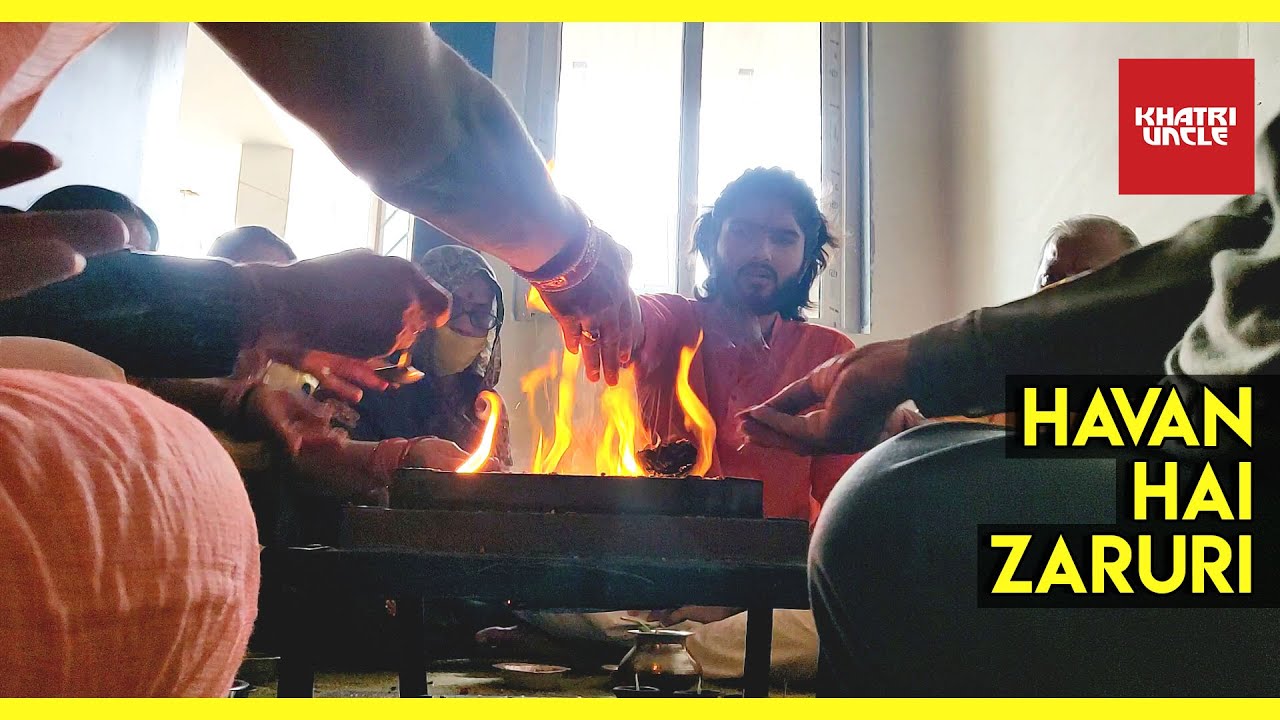 GAYATRI HAVAN AT OUR NEW HOUSE 🙏